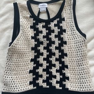 Marella crotchet shirt cropped